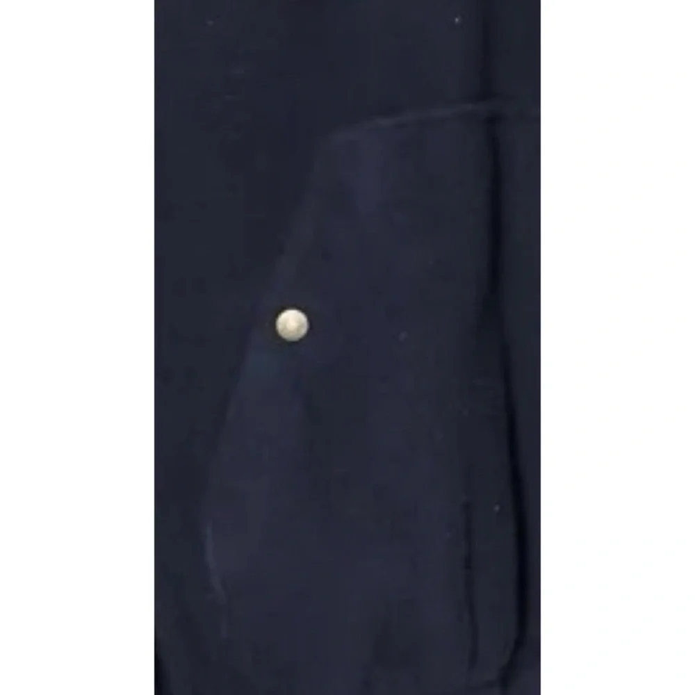 Vintage Polo by Ralph Lauren Navy Size XXL Polar Fleece Harrington Jacket